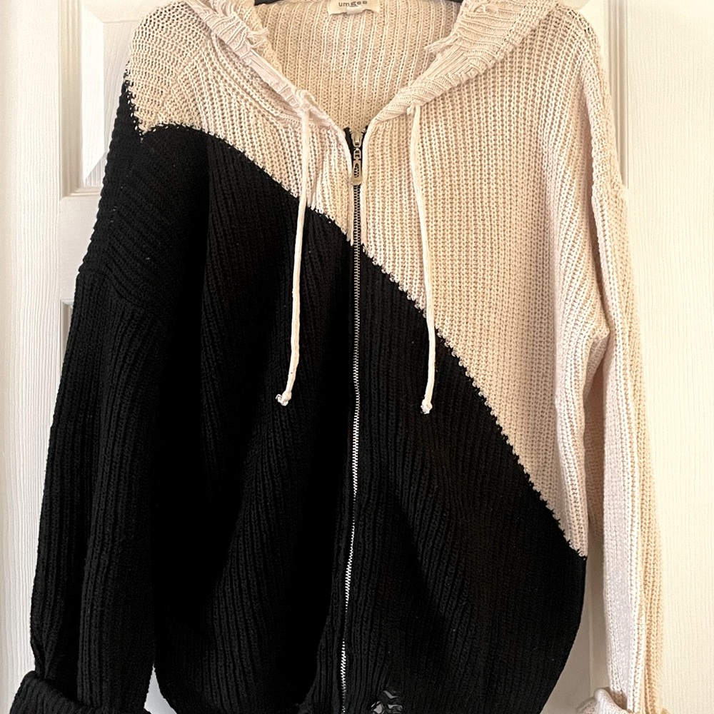 Distressed sweater - so different!